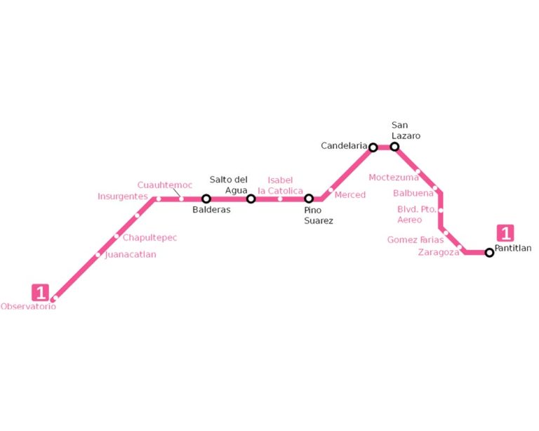 Mapa Del Metro CDMX - Líneas Y Estaciones En CDMX