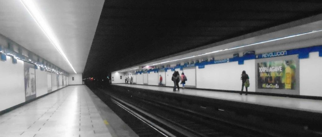 Estación Revolución Linea 2 Del Metro De La Ciudad De México